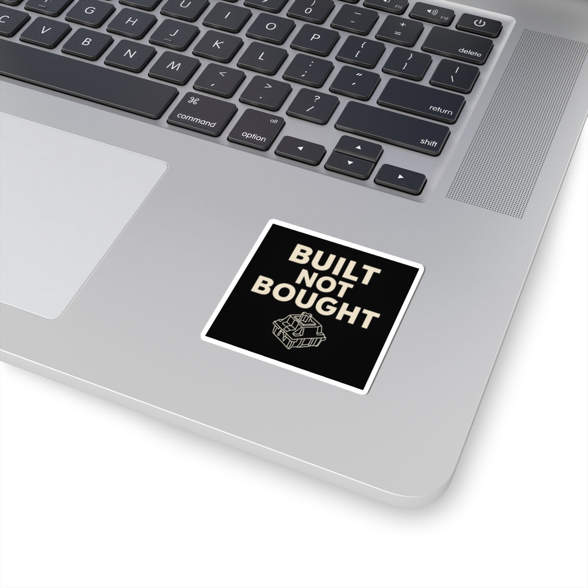 Built Not Bought – Switch Outline Sticker