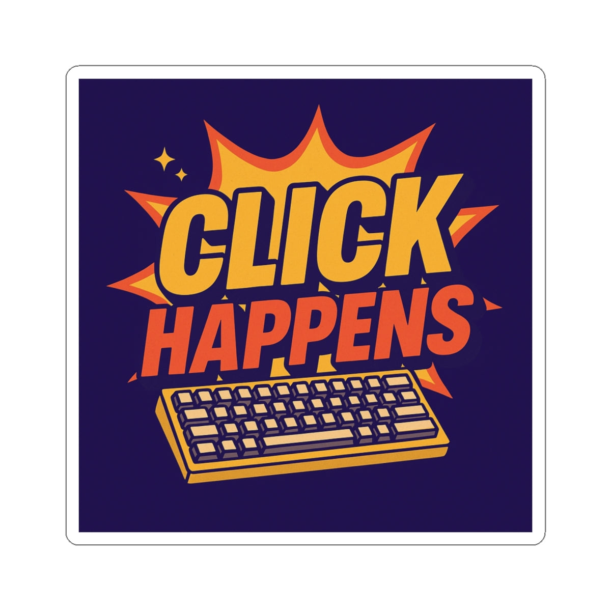 Click Happens – Mechanical Keyboard Sticker