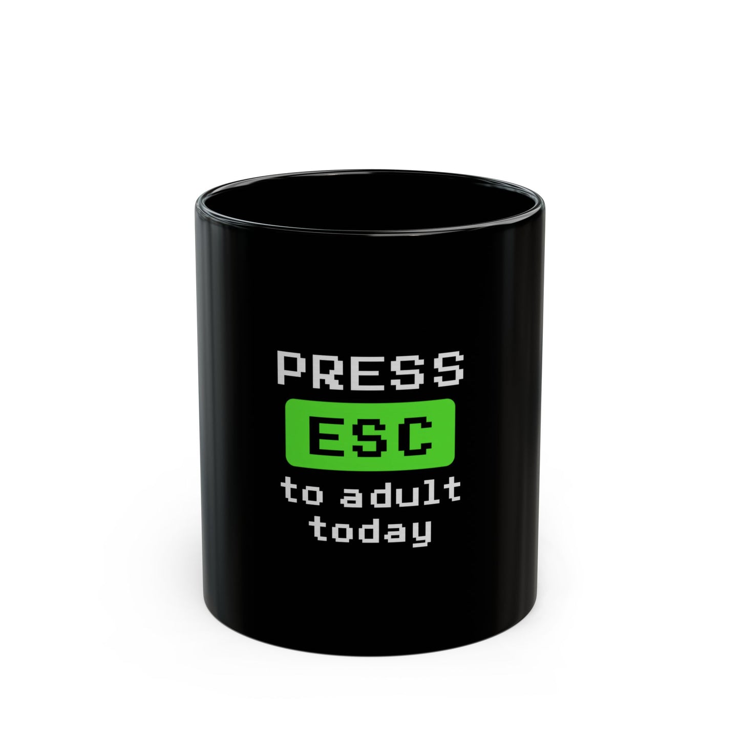Press ESC to Adult Today – Mechanical Keyboard Mug
