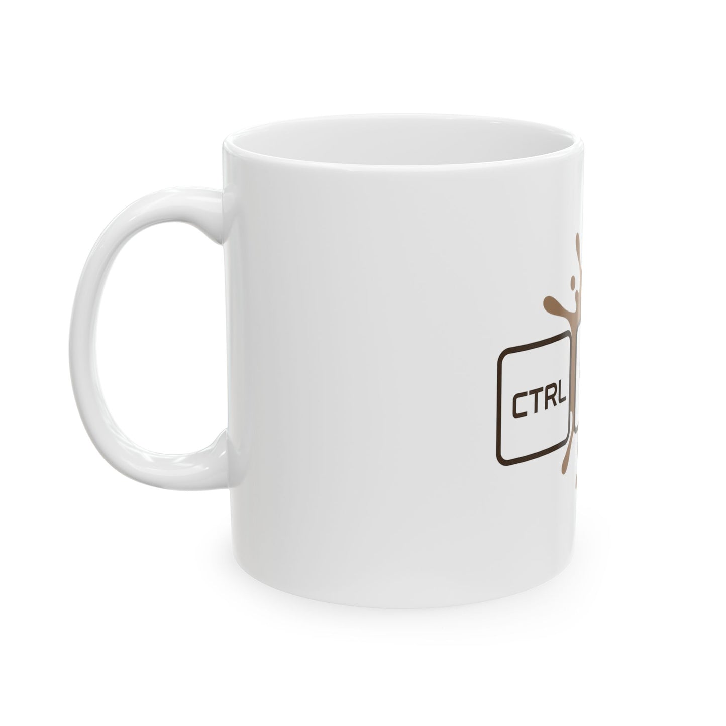 CTRL + ALT + CAFFEINE Mechanical Keyboard Coffee Mug