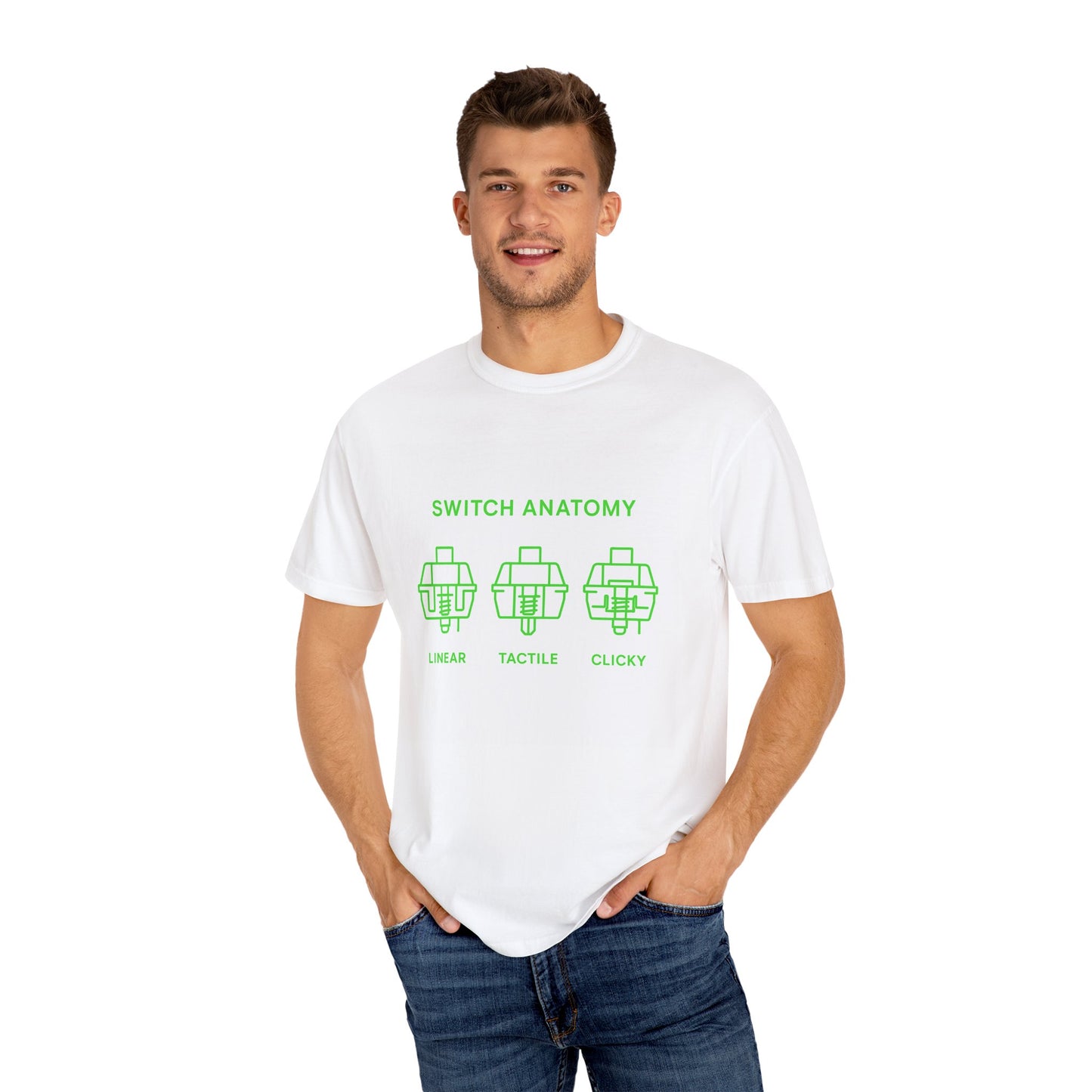 Switch Anatomy – Mechanical Keyboard T-Shirt