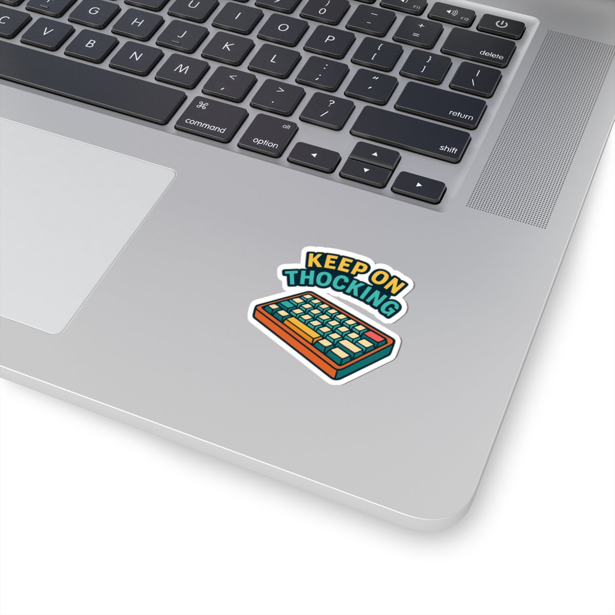 Keep On Thocking – Mechanical Keyboard Sticker
