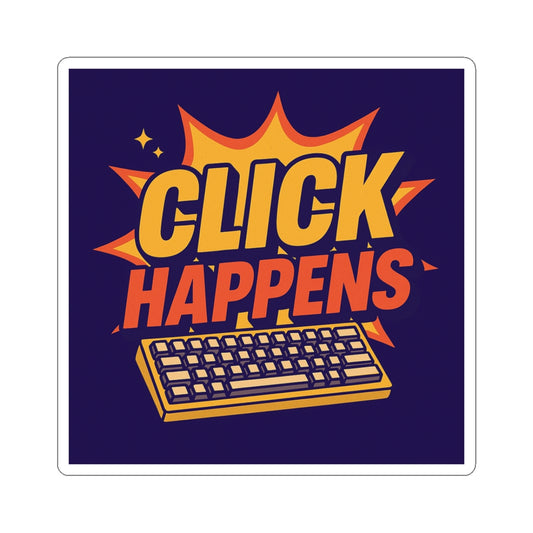 Click Happens – Mechanical Keyboard Sticker