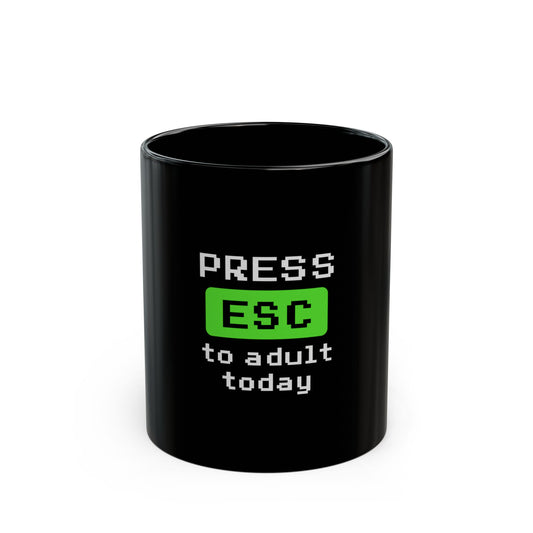 Press ESC to Adult Today – Mechanical Keyboard Mug